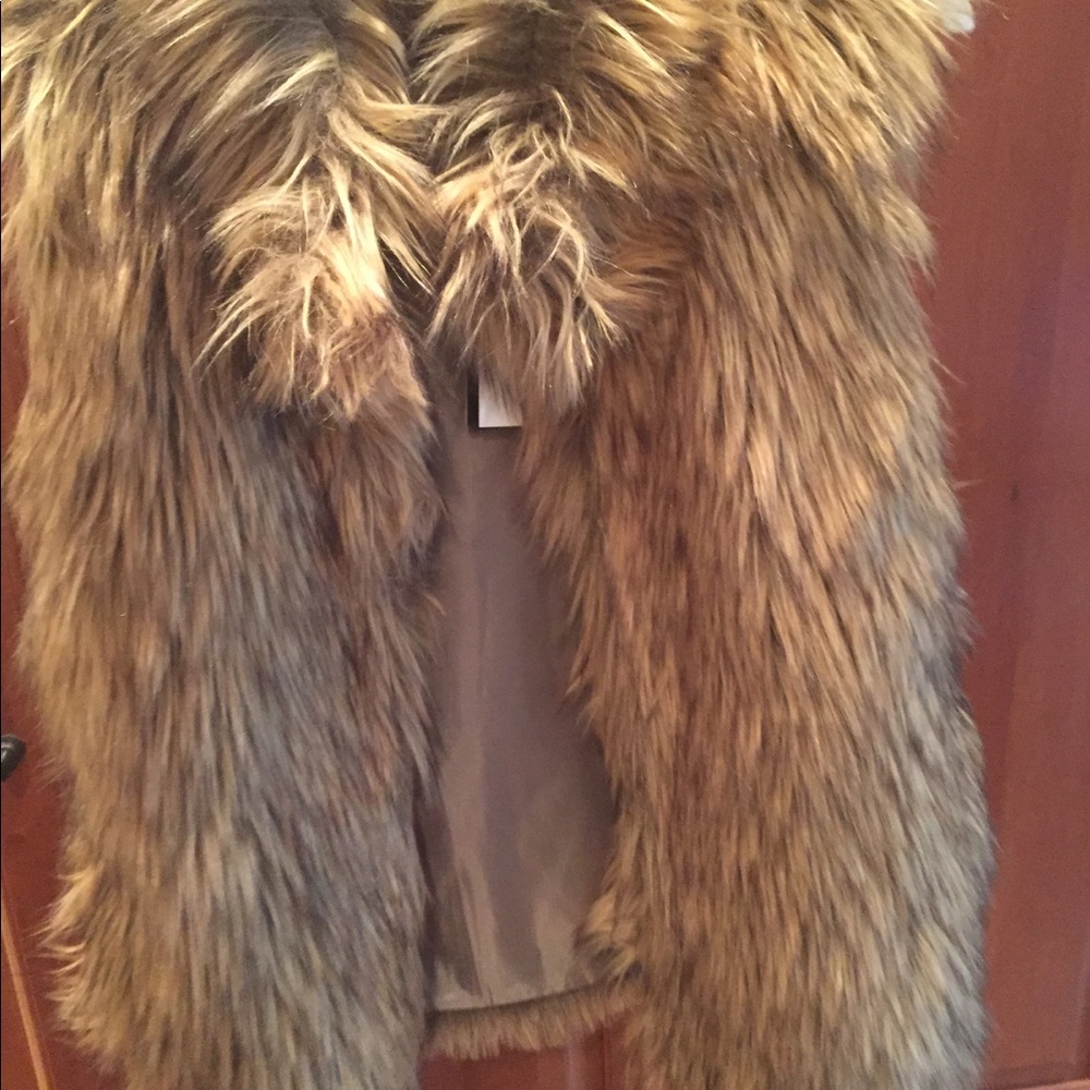fur vest
